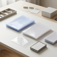 Pochettes transparentes pour cartes, 20 microns, 66 x 91 mm, pour cartes de jeux de société et cartes à collectionner