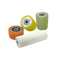 Top ventes roulement à noyau en acier robuste roue d'entraînement chariot industriel avec PU roue polyuréthane enduit roulette roulette