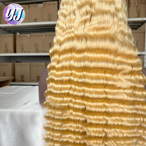 Parrucca per <span class=keywords><strong>capelli</strong></span> umani 100% vergine 613 <span class=keywords><strong>capelli</strong></span> cambogiani grezzi 13x4 Hd parrucca frontale in pizzo 613 biondo parrucche per onde profonde per donne nere - Product Image 2