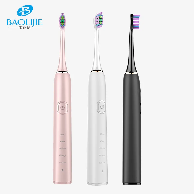 Baolijie卸売バルクソフトパワー高品質防水歯ブラシ電動大人用電動歯ブラシソニック