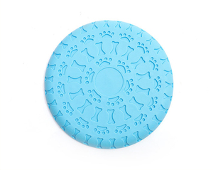 Frisbees pour chiens en silicone résistant aux morsures, jouets à mâcher ronds en caoutchouc pour l'entraînement des animaux de compagnie, en stock, offre spéciale - Product Image 5