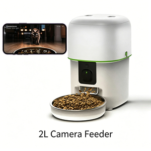 Comedero Automático Inteligente para Mascotas, Venta al Por Mayor OEM, Controlado por Aplicación, Duradero, Fácil de Limpiar, Dispensador de Comida para Mascotas - Product Image 2