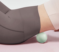 Ensemble de balles de massage RL 3-en-1 comprenant des balles de crosse, d'arachide, de pointes et de point de déclenchement d'aspiration