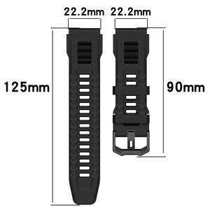 Correa de reloj de silicona TPU para <span class=keywords><strong>Amazfit</strong></span> <span class=keywords><strong>T</strong></span>-<span class=keywords><strong>Rex</strong></span> <span class=keywords><strong>Ultra</strong></span> A2142 pulsera para <span class=keywords><strong>Amazfit</strong></span> <span class=keywords><strong>T</strong></span>-<span class=keywords><strong>Rex</strong></span> <span class=keywords><strong>Ultra</strong></span> A2142 - Product Image 2