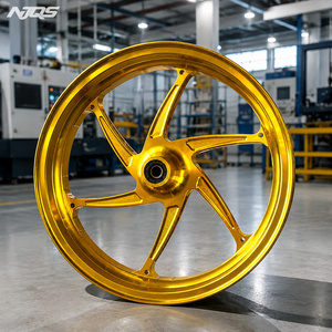 Roue NJQS 14x5 15x3.5 CNC Nouvelle pour YAMAHA YZF R3 / ABS / R25 2015-2024 YAMAHA MT-03 / MT-25 Moto Forgée - Product Image 3