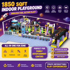 Portable Modular <b>Indoor</b> Playground with <b>Slide</b> for Pop up Event Rental Business - Product Image 1