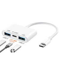 Lecteur de carte SD 5 en 1 de haute qualité avec interface USB 2.0 et Type-C, vitesse de 480 Mbps pour ordinateur portable et appareils mobiles