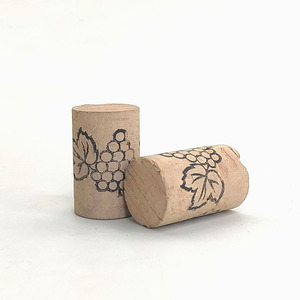 LEECORK Bouchons en liège <span class=keywords><strong>colmat</strong></span>é avec logo personnalisé Bouchon de bouteille de vin en liège de qualité supérieure 45x24mm - Product Image 1