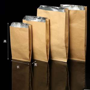 Sac d'isolation thermique en papier d'aluminium personnalisé, sac en papier pour barbecue, résistant à l'huile, sac d'emballage alimentaire à emporter, sac de barbecue pratique - Product Image 3