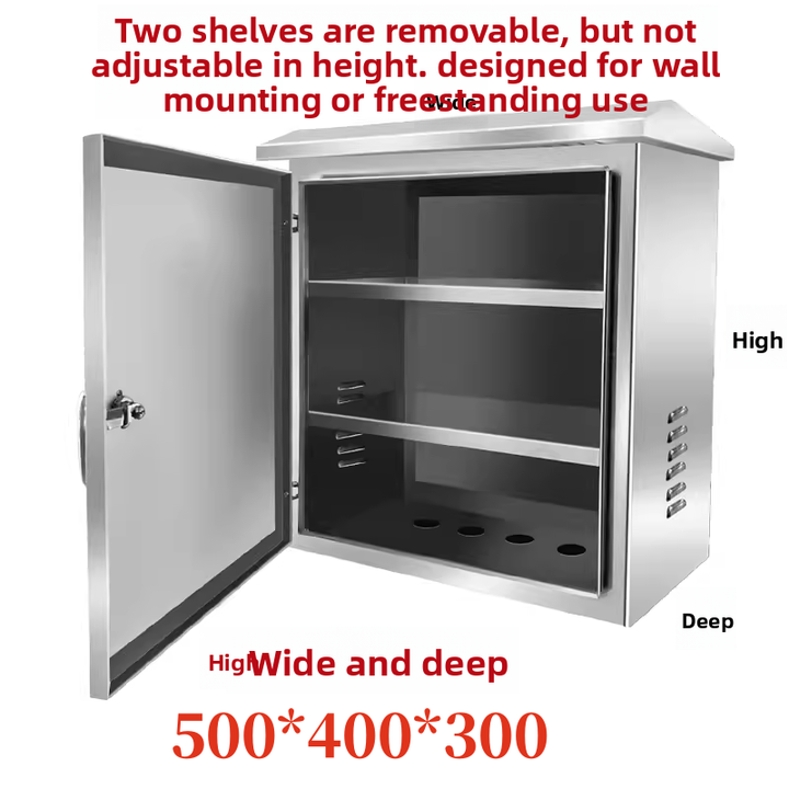 Outdoor Rainproof Stainless Steel Electronics Instrument Enclosure ...