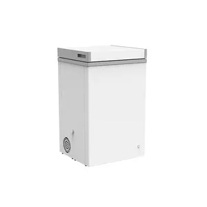 135L Oem 소형 단 하나 문 가슴 냉장고 150l/5.3cuft 12v 가정 콜럼cb/세륨을 위한 태양 배터리 전원을 사용하는 Dc 가슴 냉장고