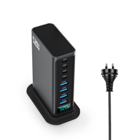 520W GaN Masaüstü Hızlı Şarj Cihazı 4C4A 100W USB-C PD QC3.0 Telefon/Tablet/Kamera Şarj İstasyonu MacBook/iPhone/Dizüstü Bilgisayarlar için