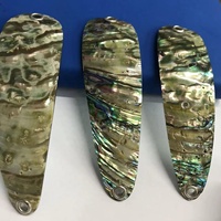 Usine 100mm naturel ormeau coquille vadrouille leurre de pêche avec oeillets pour la pêche