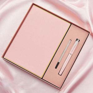 High Quality Custom Logo Leather <b>Notebook</b> Pen Gift <b>Set</b> Premium Business <b>Notebook</b> Pen Wholesale - Product Image 3