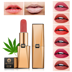 ALIVER del labbro di trucco Impermeabile blocco di <span class=keywords><strong>colore</strong></span> durevole di Canapa rossetto opaco - Product Image 6