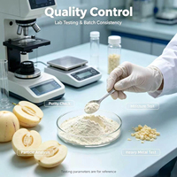 Poudre de Polysaccharide de Pepino Standardisée, Extrait de Solanum Muricatum, Matière Première Naturelle de Fruit pour Formule Végétale – Approvisionnement Direct Usine