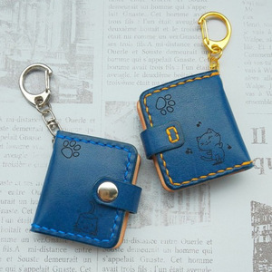 Creative custom <b>leather</b> photo frames, portable photo frame <b>keychains</b>, Japanese style fresh and cute gift photo frames. - Product Image 2