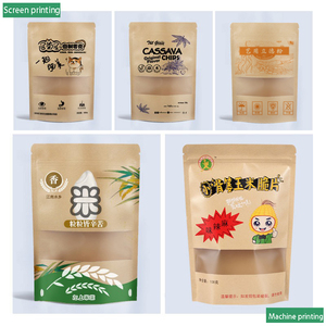 Busta Doypack Stand-Up in Carta Kraft Marrone con Chiusura a Zip Richiudibile e Termosaldabile <span class=keywords><strong>per</strong></span> Confezionamento e Conservazione Alimenti - Product Image 5