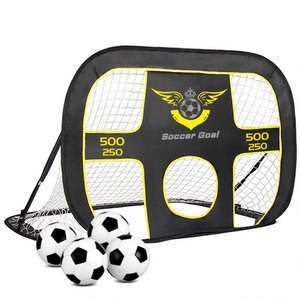 Portería de fútbol plegable personalizada con objetivo de tiro para niños Portería pequeña Fútbol - Product Image 1