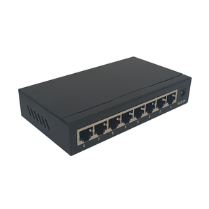 Convertisseur de média TiNCAM 10/100 Mbps, mode unique, <span class=keywords><strong>fibre</strong></span> optique double, optique vers électrique, 1x8 caméra, <span class=keywords><strong>fibre</strong></span> optique, identique à un commutateur réseau - Product Image 3