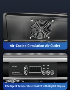 ตู้แช่แข็งแบบตั้งตรงสำหรับตู้โชว์ไอศกรีมแช่แข็งพร้อมระบบระบายความร้อนและควบคุมอุณหภูมิเชิงกลซูเปอร์มาร์เก็ตเชิงพาณิชย์ - Product Image 5