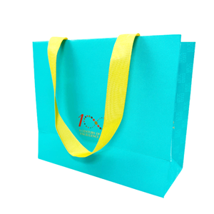 Bolsas de Papel para Recuerdos de Boda, Papel de Arte de Lujo con Estampado en Relieve, Bolsas de Embalaje de Regalo Personalizadas - Product Image 2