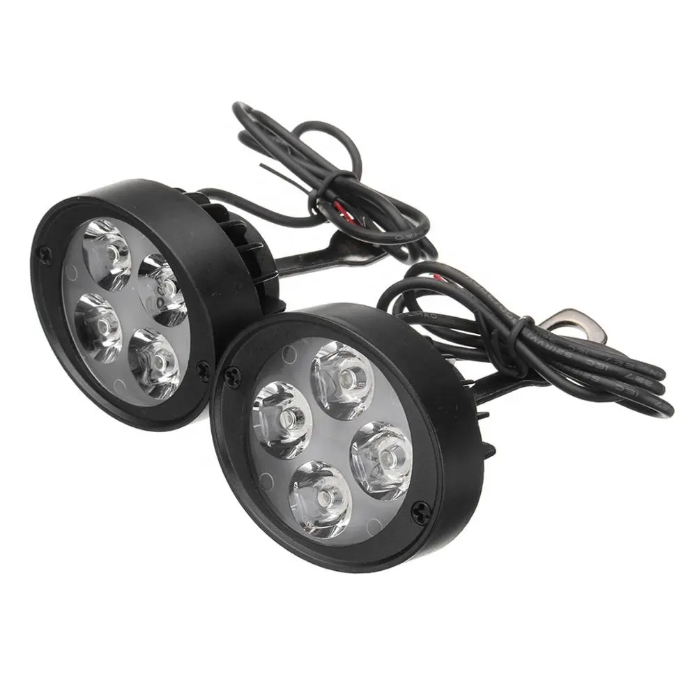 Waterdichte Superheldere 4 Led Motorfiets View Zijspiegel Mount Led Rijden Mistspot Spot Spot Spot Spot Spot Spot Spot Spot Spotlight Spotlight Spotlight Spotlight