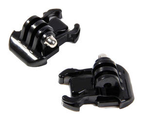 2X connecteur d'adaptateur de montage de base de caméra d'action à boucle plate verticale pour <span class=keywords><strong>GoPro</strong></span> Hero 12 11 10 9 <span class=keywords><strong>8</strong></span> 7 6 DJI Osmo - Product Image 3