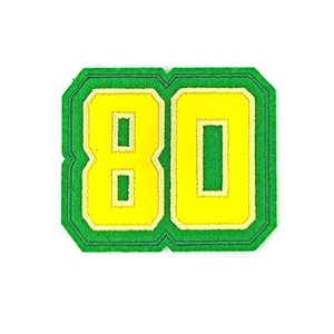Applique de vêtement avec numéro 80 Faux cuir - Product Image 5