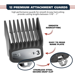 <span class=keywords><strong>Cortadora</strong></span> <span class=keywords><strong>de</strong></span> <span class=keywords><strong>Cabello</strong></span> con Cable <span class=keywords><strong>Wahl</strong></span> USA Pro Ultra Quiet <span class=keywords><strong>de</strong></span> Alto Torque para un Funcionamiento Ultra Silencioso y Temperaturas <span class=keywords><strong>de</strong></span> Funcionamiento Más Bajas, Carcasa <span class=keywords><strong>de</strong></span> Metal - Product Image 5