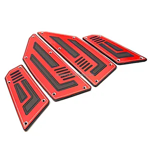 Accesorios de la motocicleta pie lado placa pedales Anti deslizante reposapiés paso Pad para YAMAHA TMAX 530, 2012-2016, 2013, 2014, 2015 TMAX530