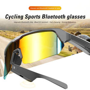 <strong>Customized</strong> YJ006 Stylish Cycling Wireless Smart Glasses UV 400 Protection Lightweight Design Microphone Wearable <strong>Headset</strong> Calling - Product Image 4