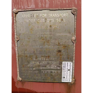 Récipient d'expédition sec en acier Corten 20GP Capacité de 20Ft 33CBM à vendre - Product Image 5
