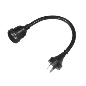 Saa Power Plug Pvc Cable australiano Parrilla eléctrica Cables de extensión Cable Reemplazo Ac 3 Core Cable de cobre Venta al por mayor Australia