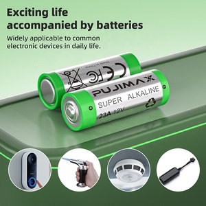 PUJIMAX Lot de 5 piles alcalines super puissantes <span class=keywords><strong>12V</strong></span> 23A, piles alcalines primaires haute tension pour sonnette, télécommande, batterie de voiture - Product Image 5