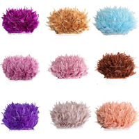Plume frange garniture Offre Spéciale moelleux doux dinde plumes Chandelle franges pour artisanat Costume décoration accessoires de mode