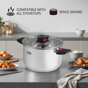 Juego de Utensilios de Cocina Exclusivo de Winningstar: Juego de 3 Piezas de Sartenes Antiadherentes para Arroz Frito, Hot Pot y Agua Hirviendo - Product Image 4