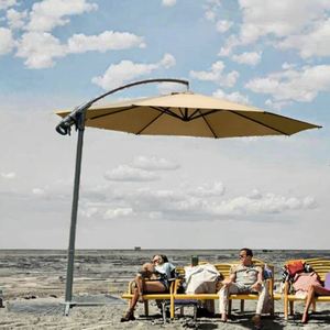 Adjustable Contemporary Aluminum Frame <b>Patio</b> <b>Umbrella</b> Base with 2.7m Radii UV/Full Color Printed for Outdoor Garden & Hotel Use - Product Image 3
