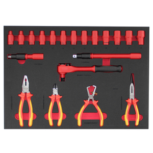 Professional 186 Pcs Insulated <b>Tool</b> Sets 4 Layer 5 DrawersEV/ New Energy Hybrid Sheet <b>Metal</b> Kit Cabinet - Product Image 3