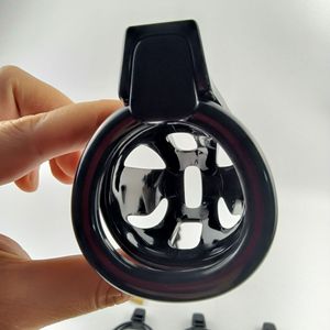 ABS目に見えないペニスケージチャスティティロックセットコック拘束装置性玩具用 - Product Image 5