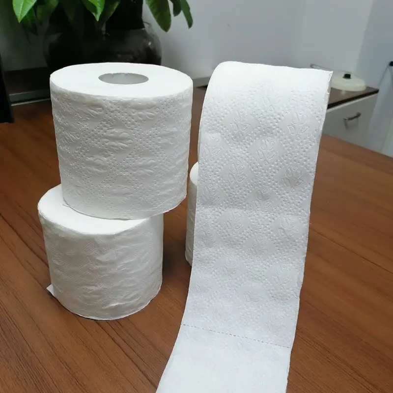 Private Label Biodegradable customized high quality Wholesale Bamboo Toilet Paper Tissue