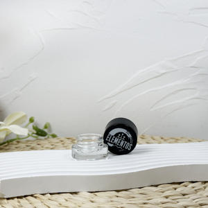 5g 10g 20g 30g 60g 50g 100g givré clair visage corps verre cosmétique conteneur crème pot avec couvercles CR - Product Image 1
