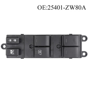 Interrupteur/contrôleur de lève-vitre électrique 25401-ZW80A pour Nissan Versa 2010-2012 - Product Image 3