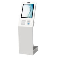 Banque/Hôpital/Gouvernement Queue Kiosque Système de gestion de file d'attente Kiosque d'appel de numéro de kiosque avec distributeur de billets