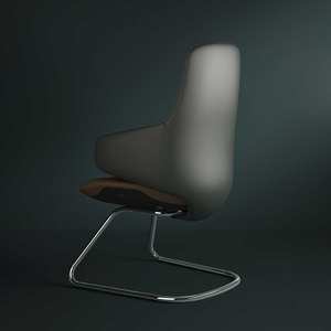 Luxus Home Office Möbel Empfang Tagungsraum Leder Büro Besuchers tuhl - Product Image 3