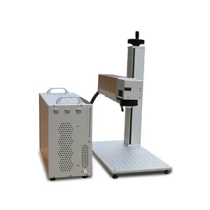 Mini máquina de marcação a laser portátil jpt, máquina de marcação para óculos de aço inoxidável, armação de 20w