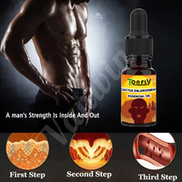 Huile de massage intime pour hommes RTS, huile essentielle pour l'agrandissement du pénis, soin masculin, 10 ml, huile de massage intime pour hommes BIG