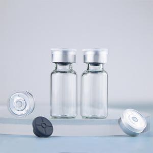ISO Certified Estéril 13mm & 20mm Alta Qualidade Butil Rolhas De Borracha com Selos De Alumínio para Frascos de Injeção Farmacêutica - Product Image 2