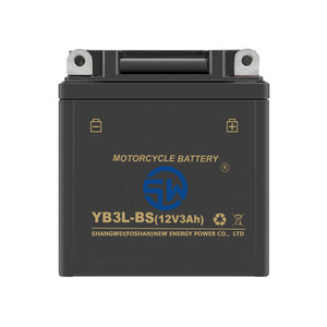 Shangwei Yb3l BS 12V แบตเตอรี่มอเตอร์ไซค์ปิดผนึก3Ah กรดตะกั่ว - Product Image 1