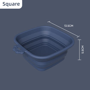 Comederos y Bebederos Plegables de Silicona 2 en 1 con Forma de Pata, Ecológicos y Portátiles para Perros y Gatos, Personalizables con Marca - Product Image 5